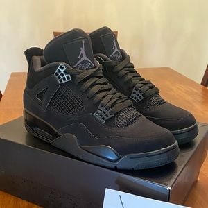 Jordan 4 retro Black Cat 10.5sz